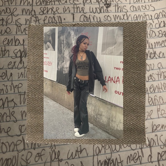 tornado mart black denim bootcut jeans - Picture 2 of 6